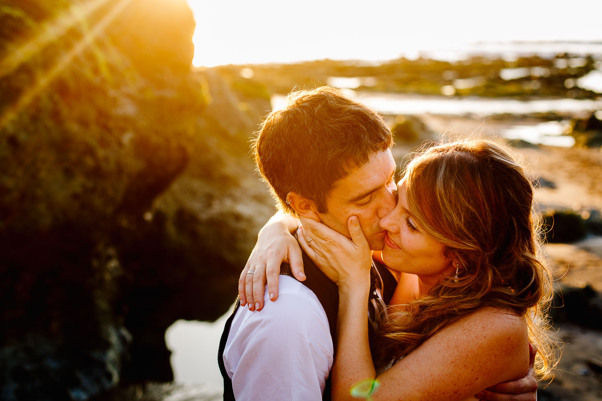 post boda en la playa de bakio