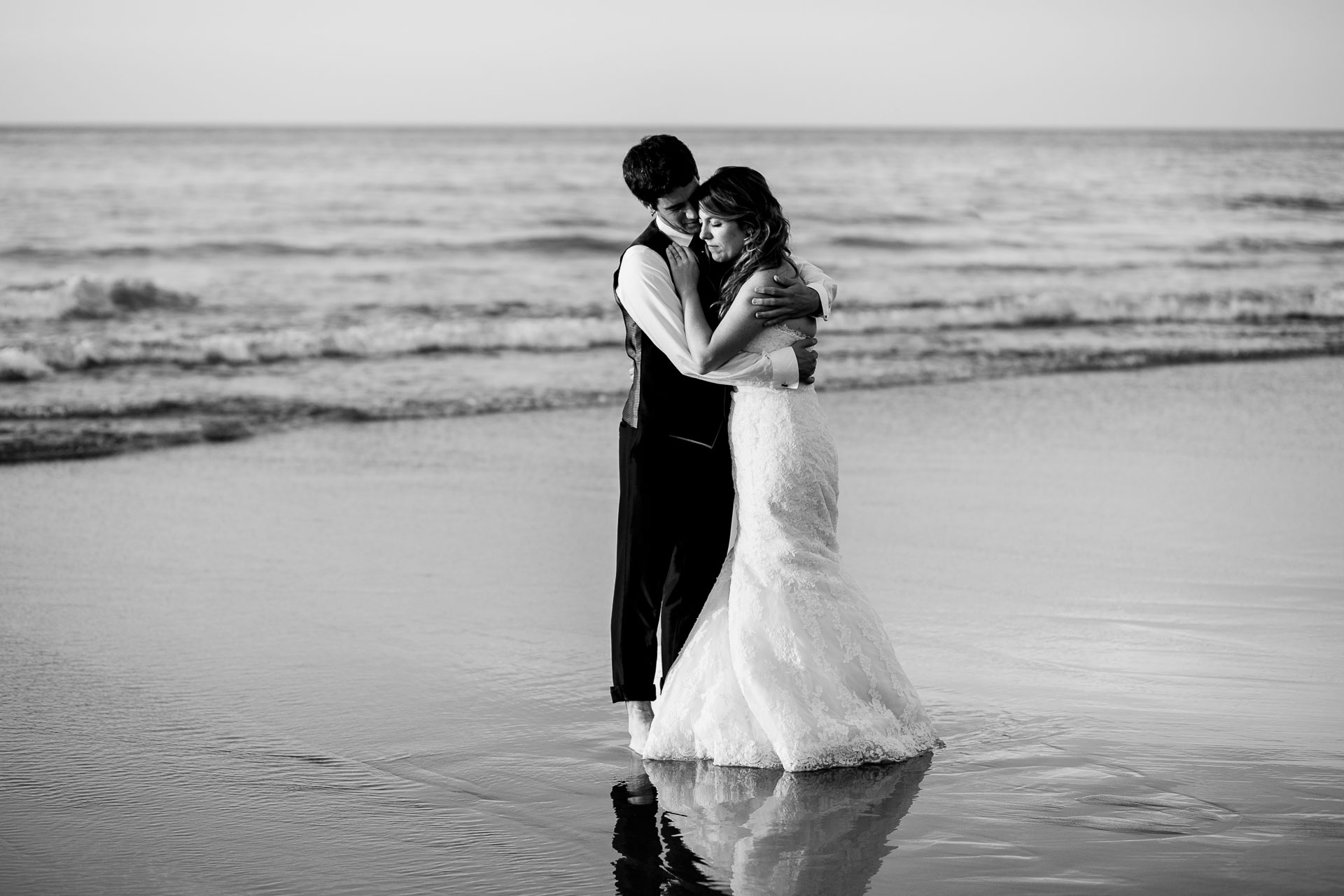 post boda en la playa de bakio