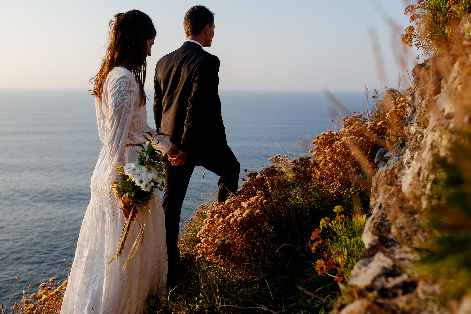 post boda en la playa