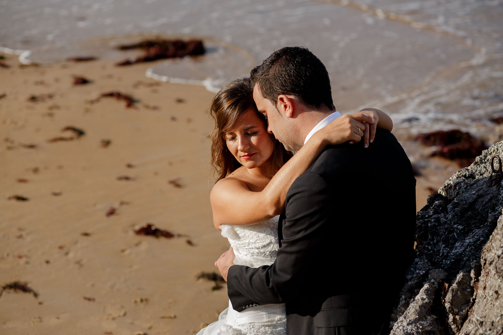 post boda en la playa