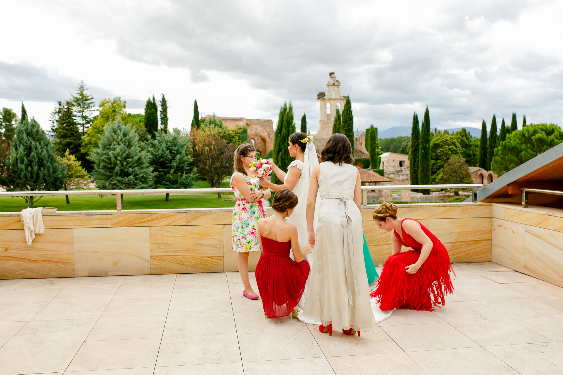 boda los claustros de Ayllon