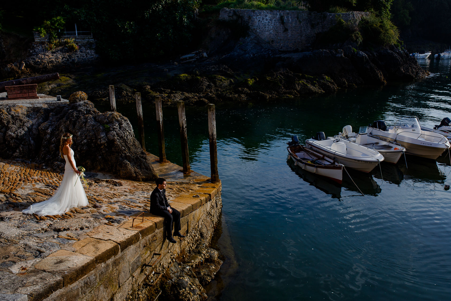 post boda puerto mundaka