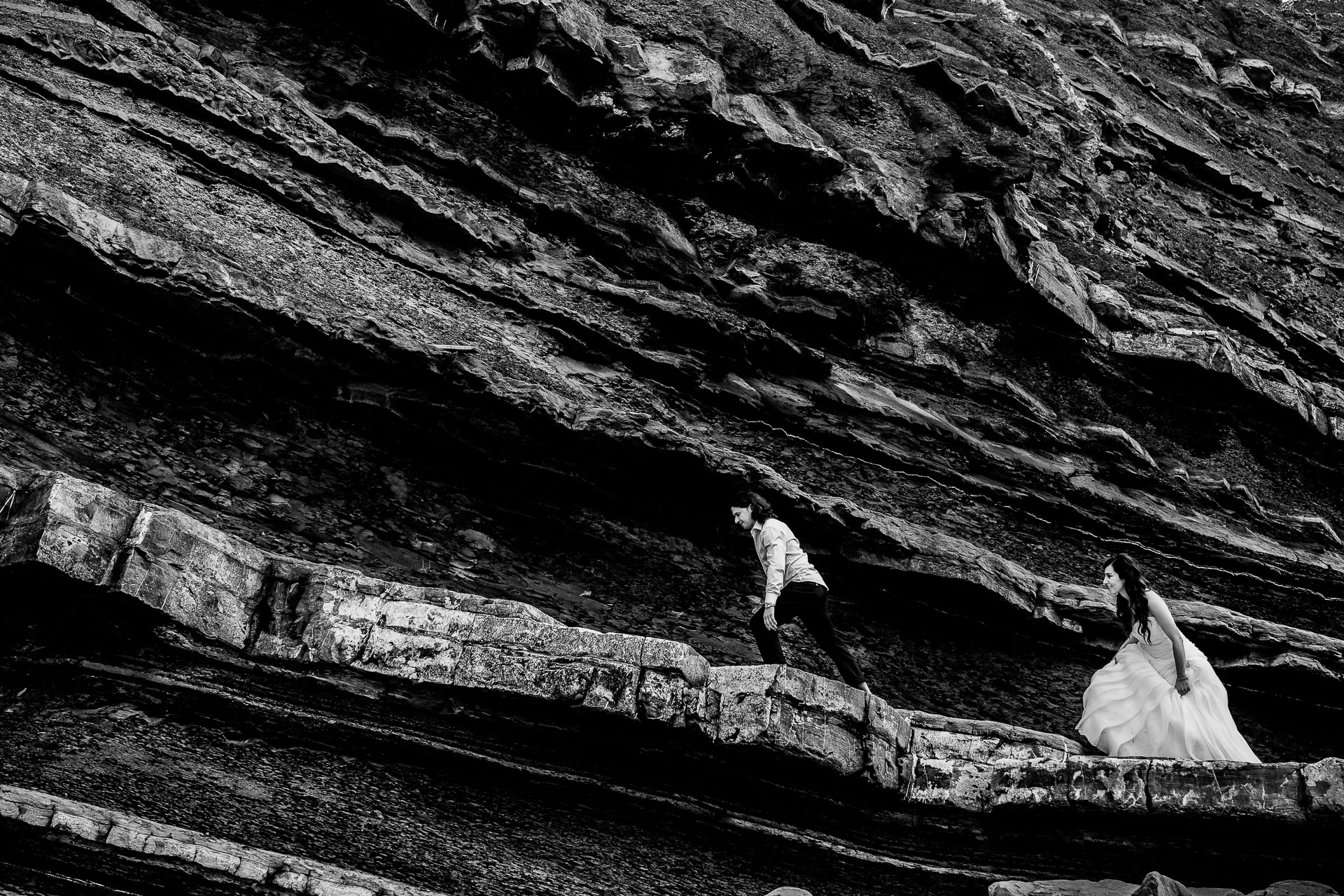 postboda en la playa de Barrika