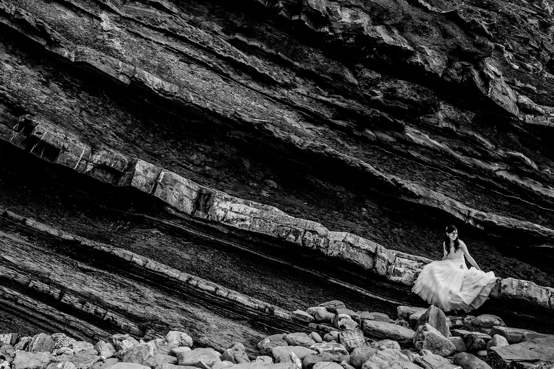 postboda en la playa de Barrika