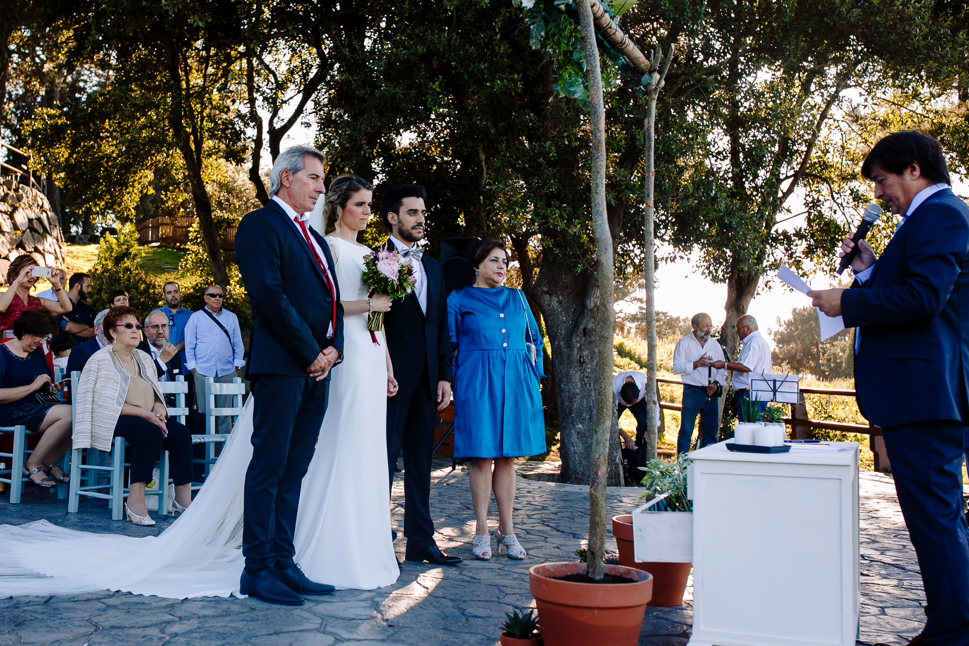 boda en el restaurante eneperi