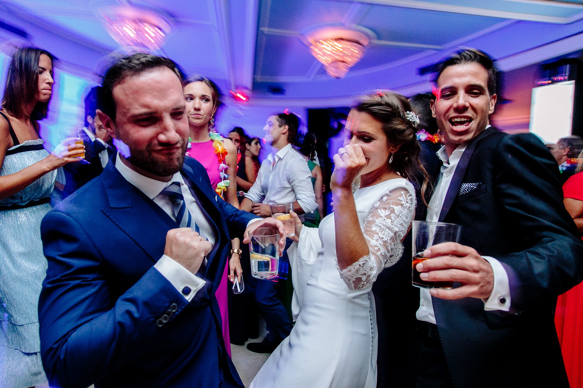 Boda en Bilbao en la iglesia de la Misericordia y el Hotel Carlton
