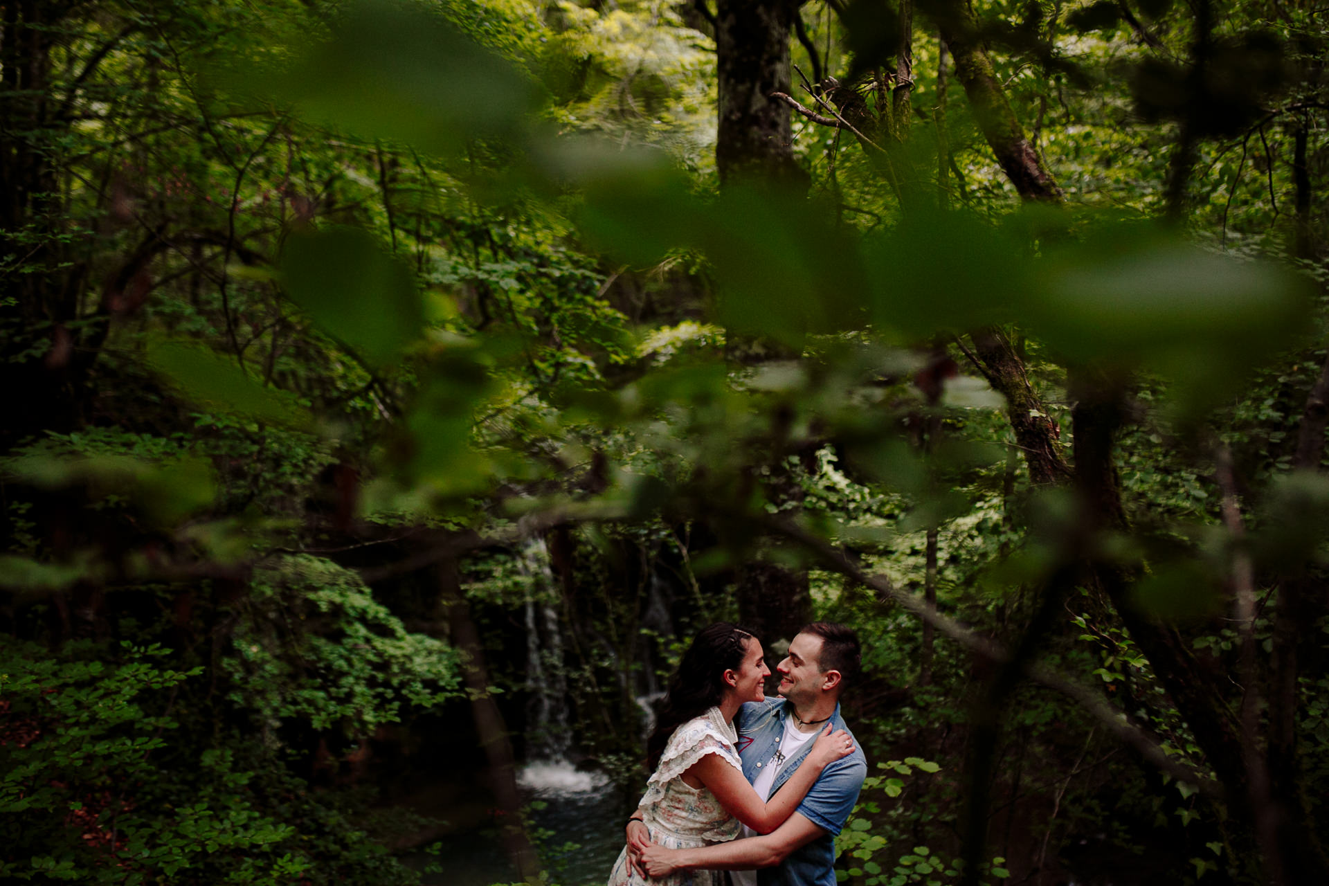 preboda cascada bosque alava 192954