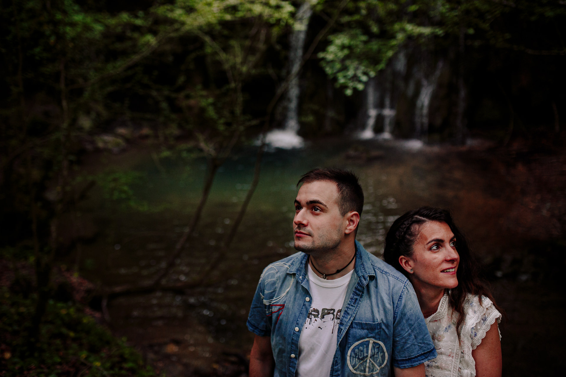 preboda en la cascada de altube