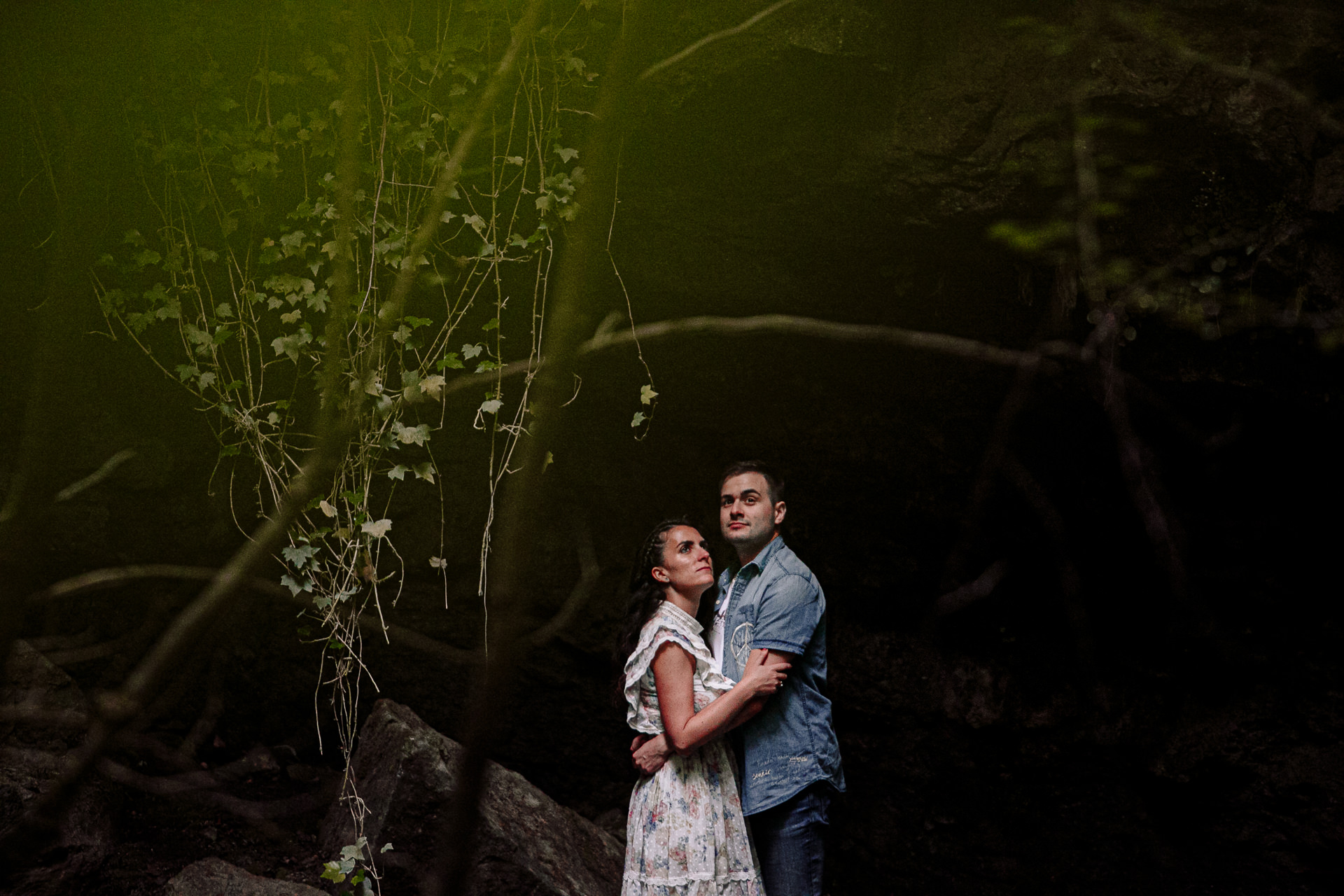 preboda en la cascada de altube