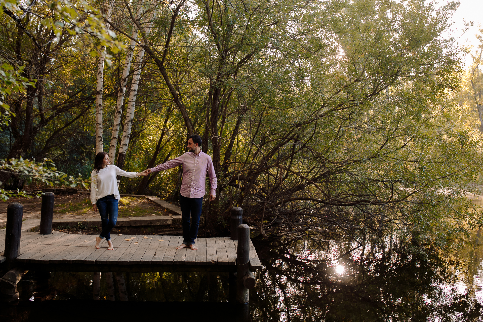 preboda bosque finlandes rascafria