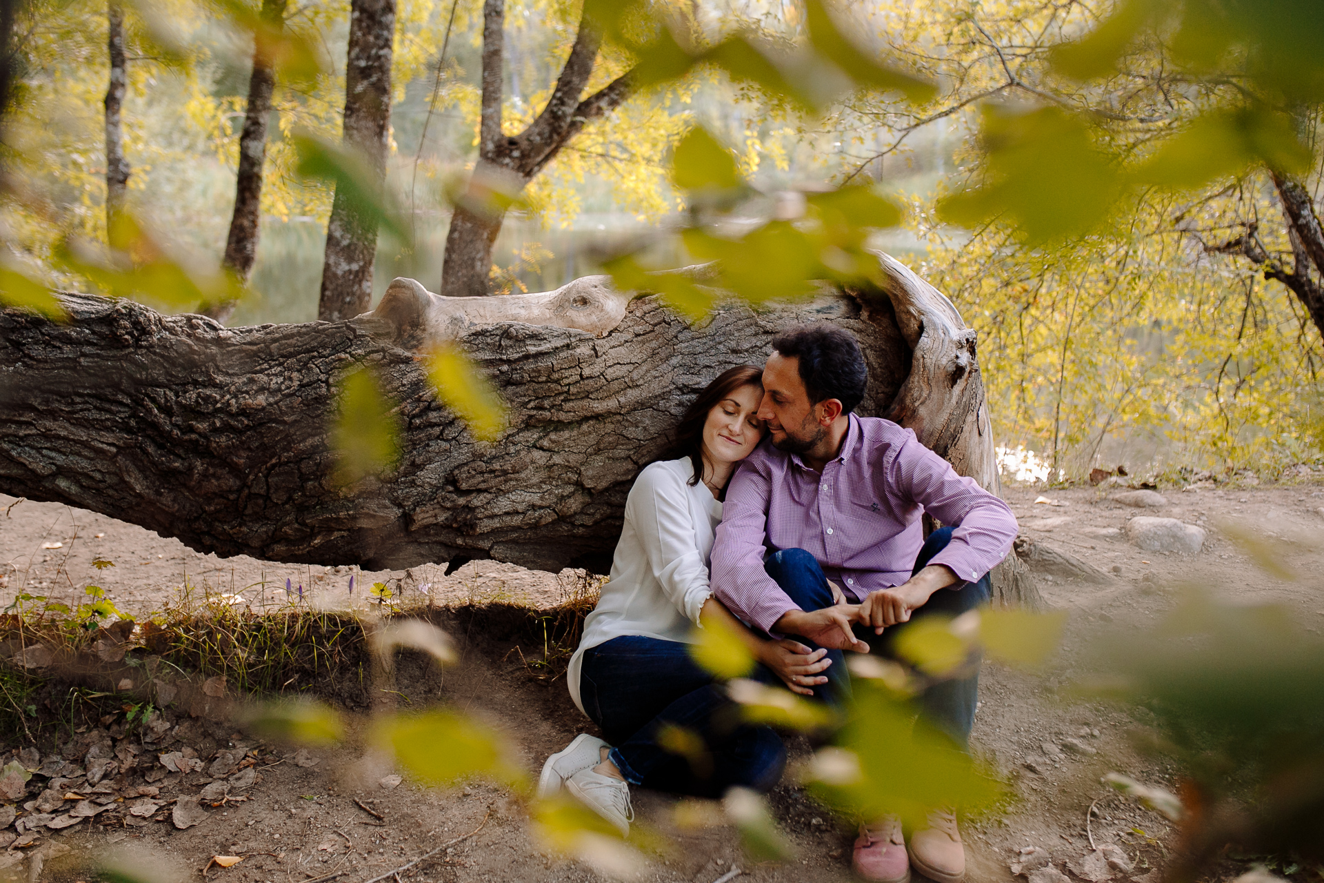 preboda en el bosque finlandes de rascafria