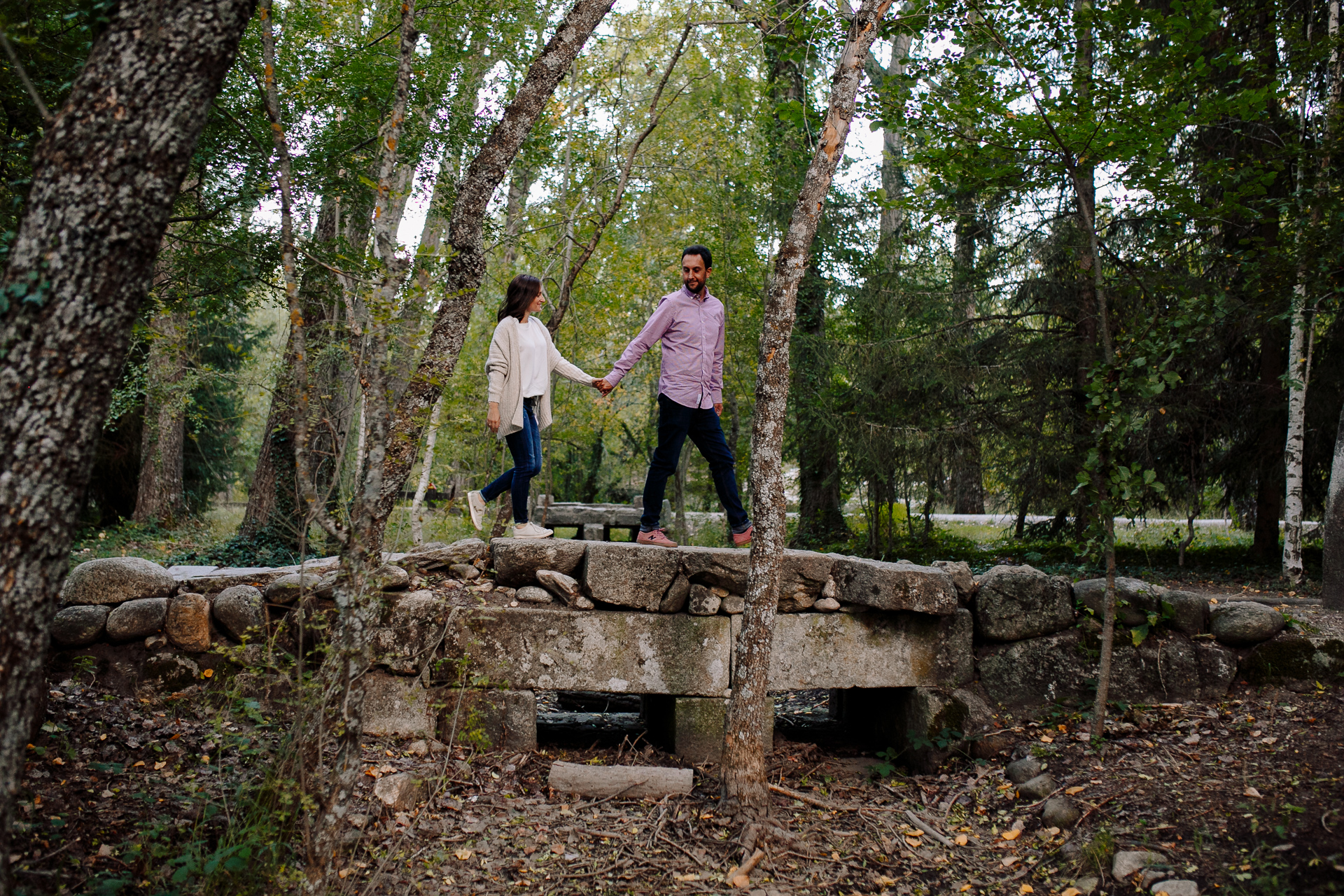 preboda bosque finlandes rascafria