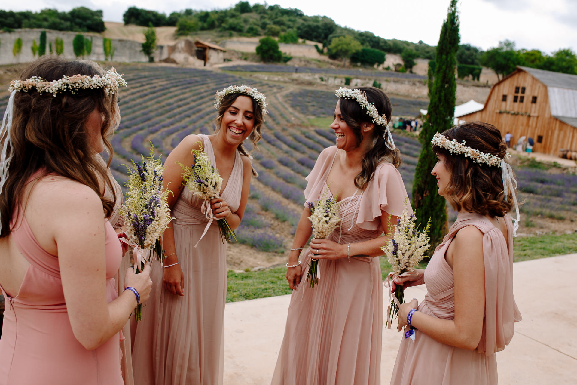 boda en un granero