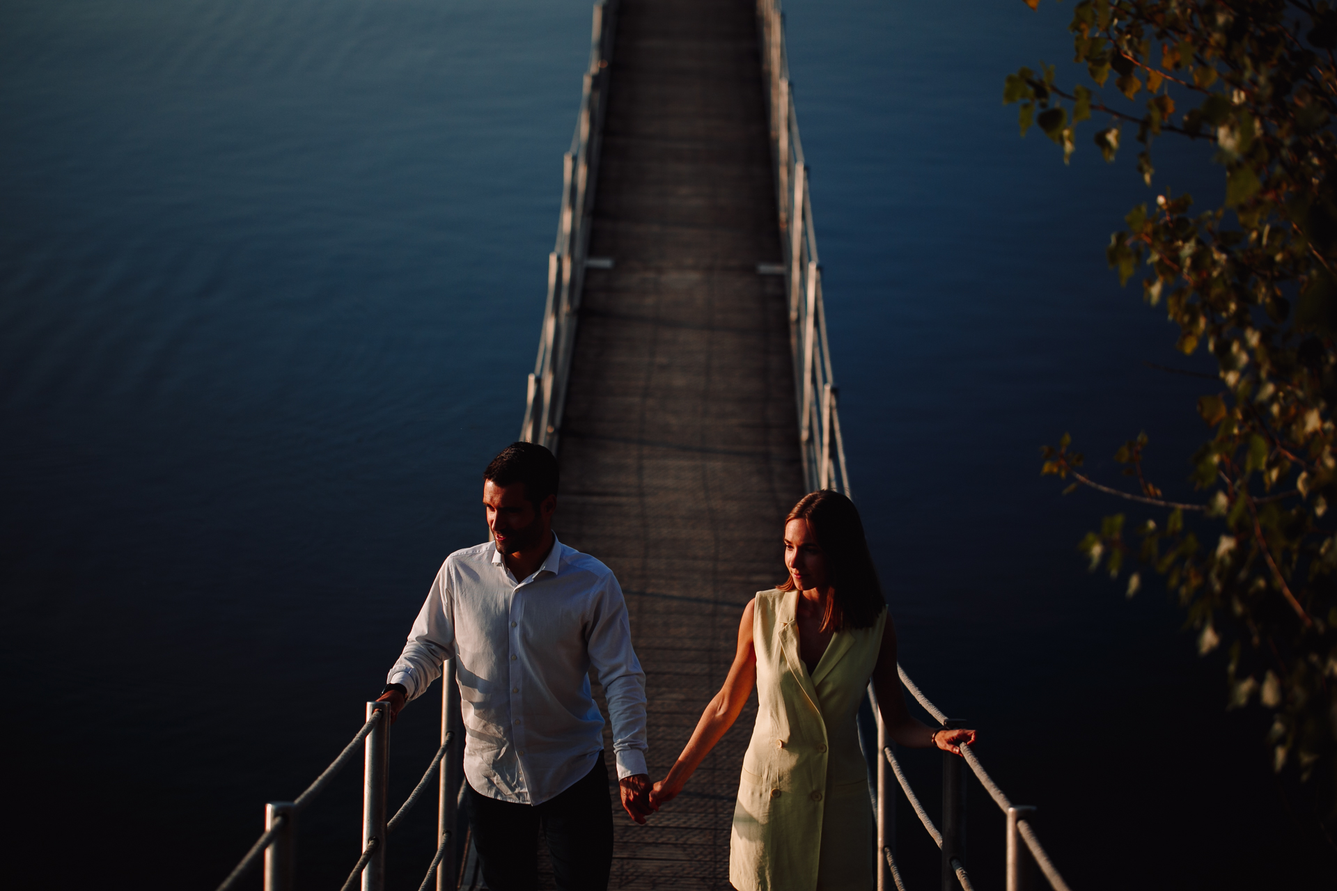 preboda en el pantano de Garaio