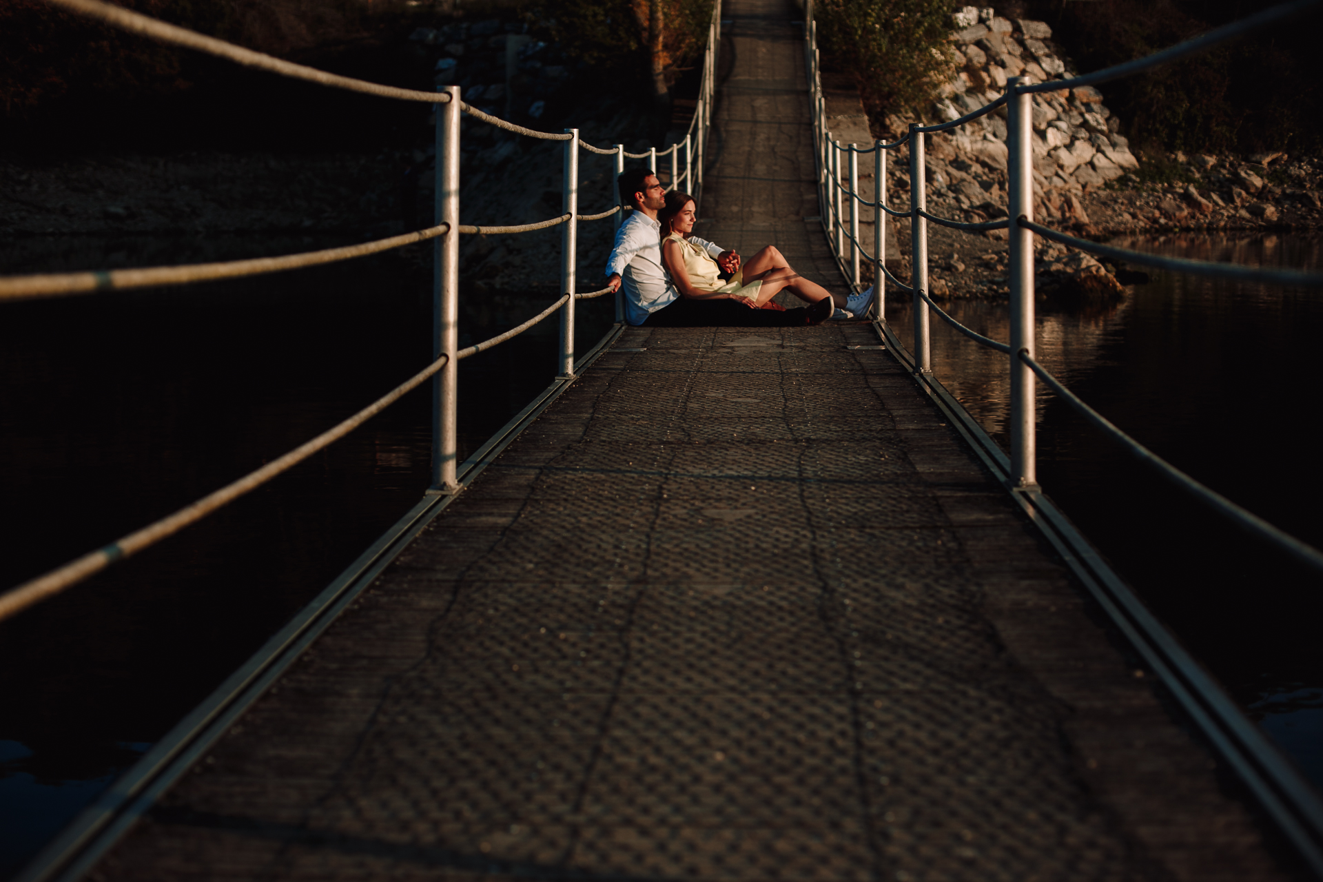 preboda en el pantano de Garaio