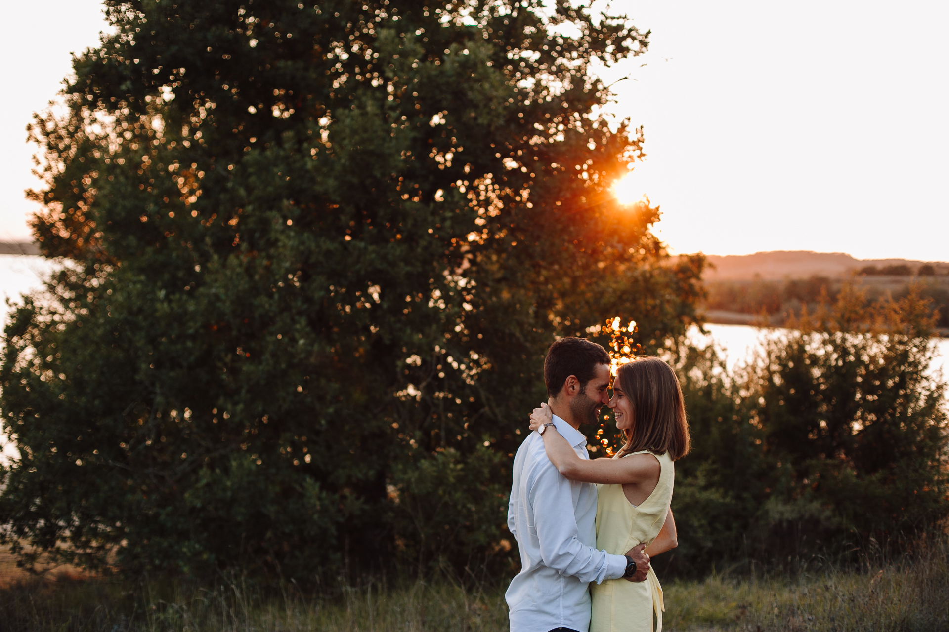 preboda en el pantano de Garaio