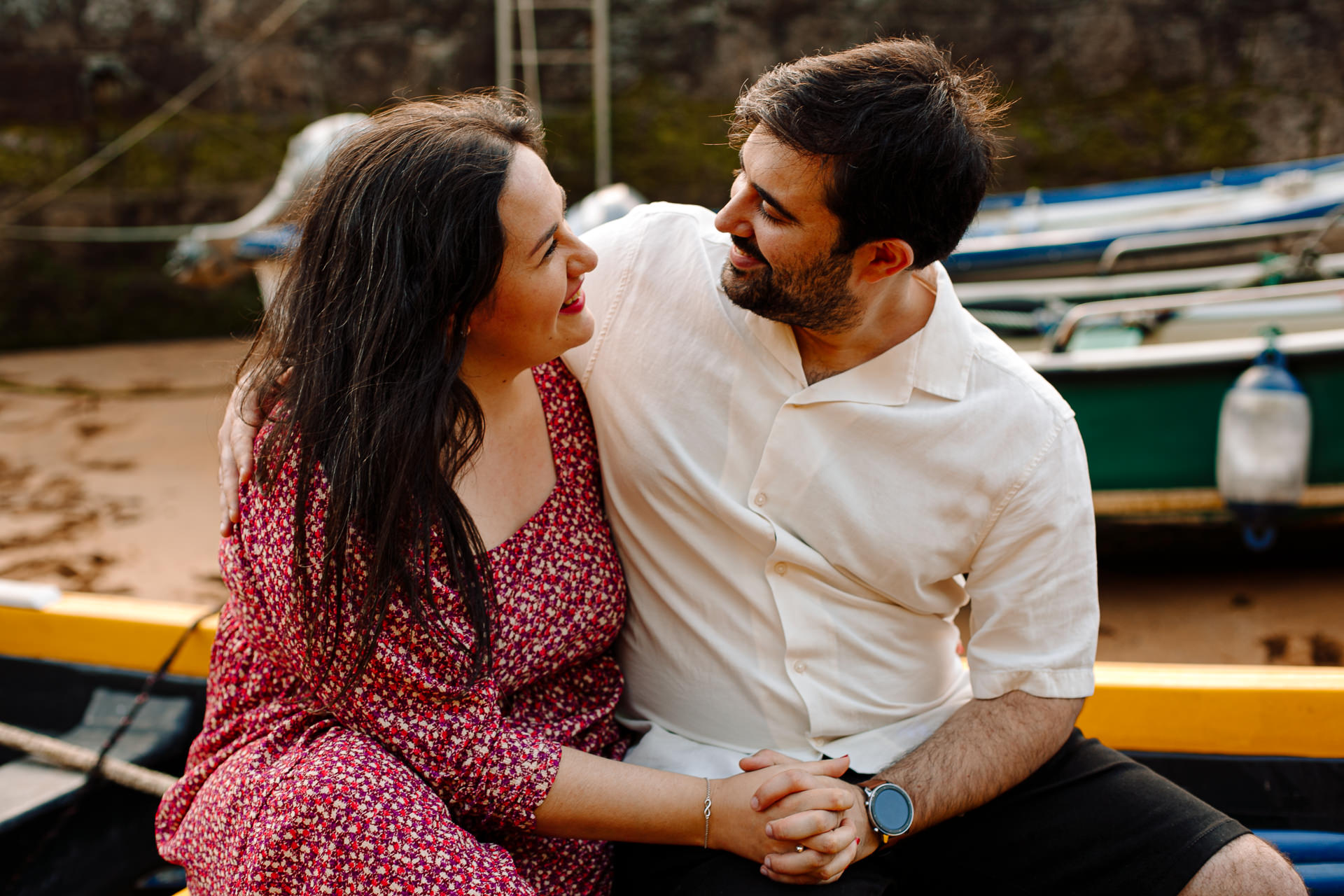 preboda en la playa de laga