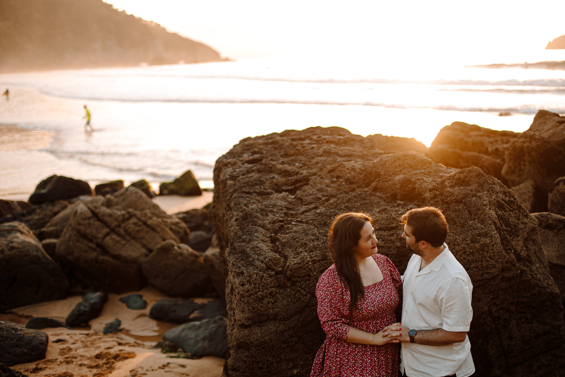 preboda en la playa de laga