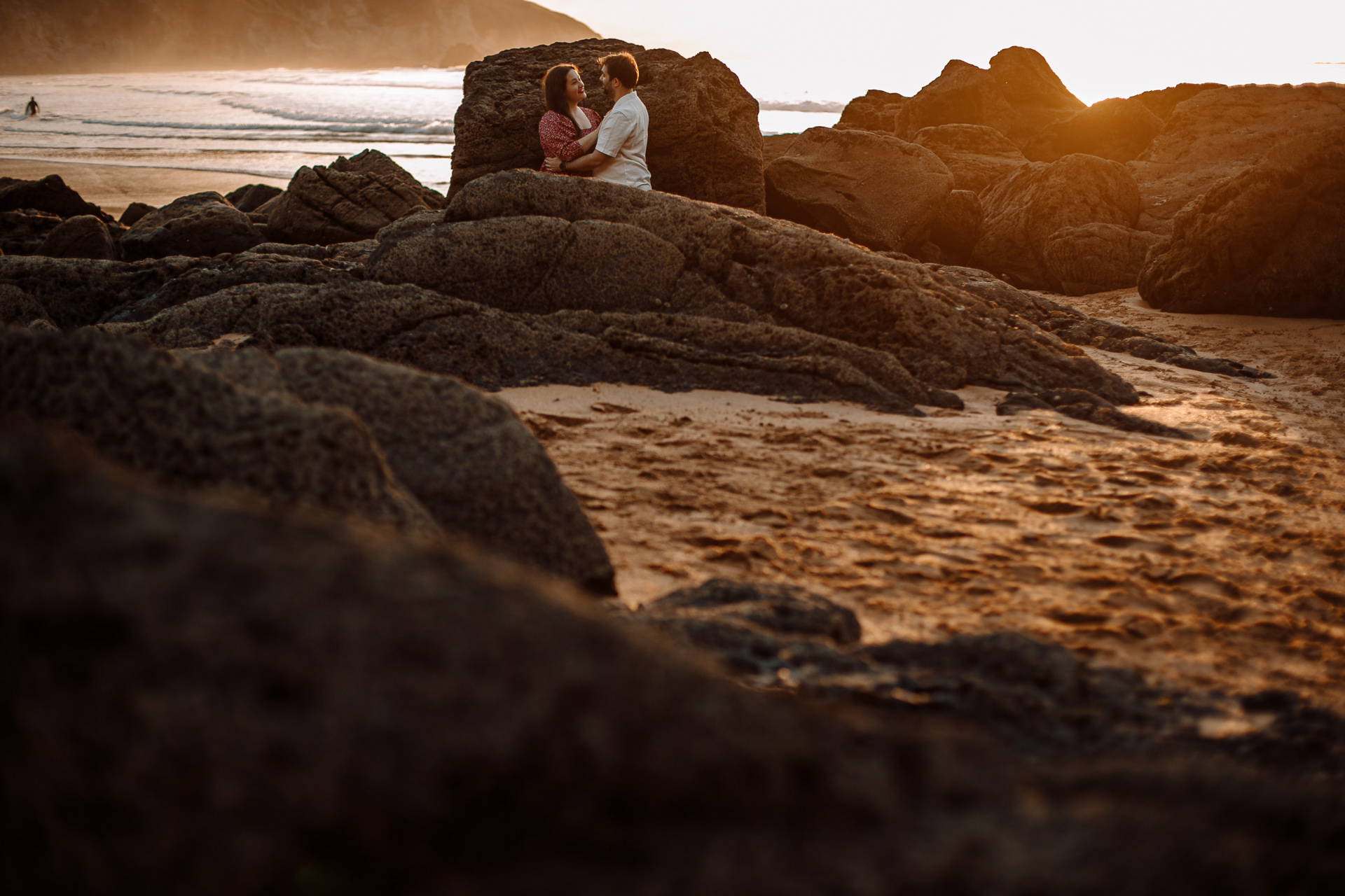 preboda en la playa de laga