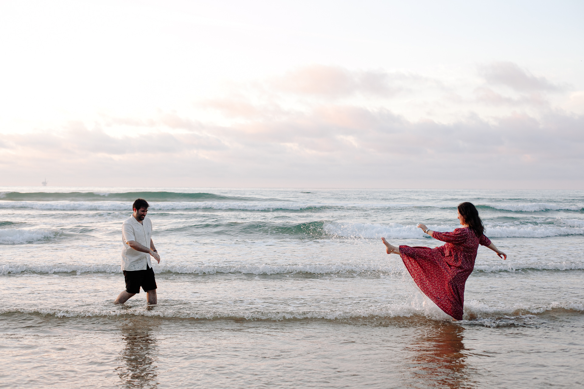 preboda en la playa de laga