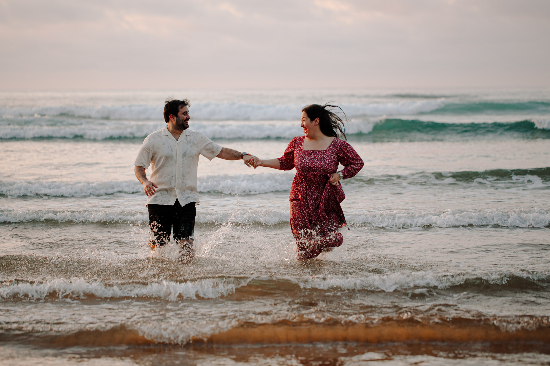 preboda en la playa de laga