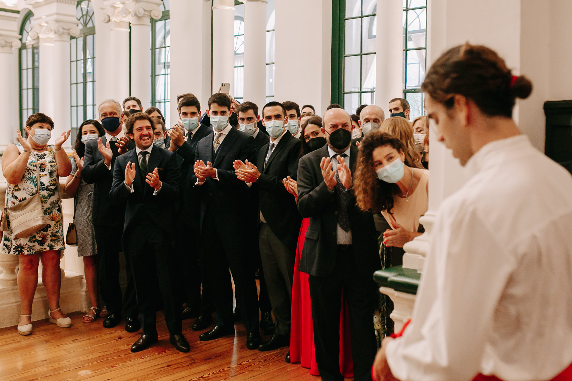 boda en la real sociedad de golf de neguri