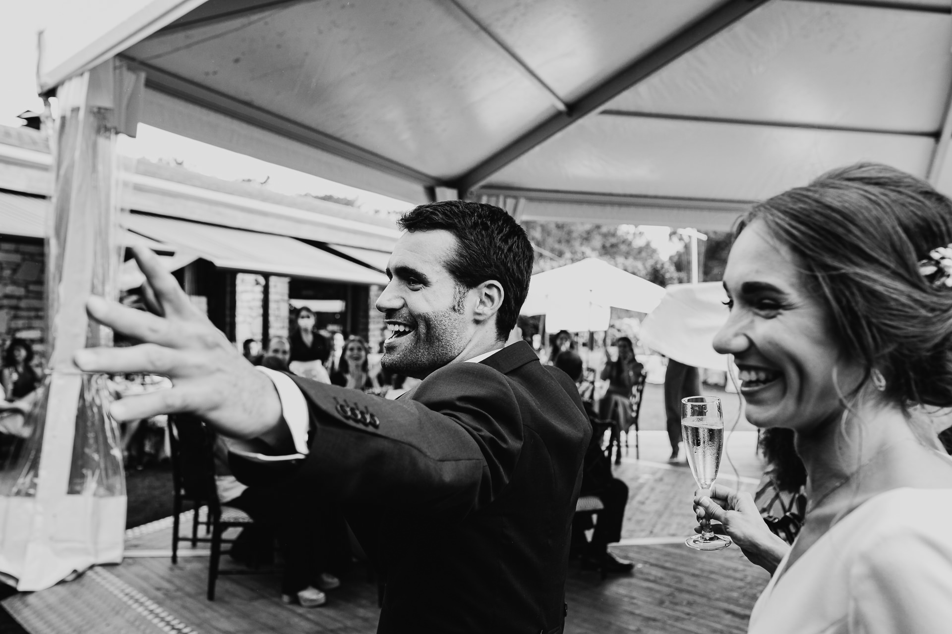 boda en la real sociedad de golf de neguri