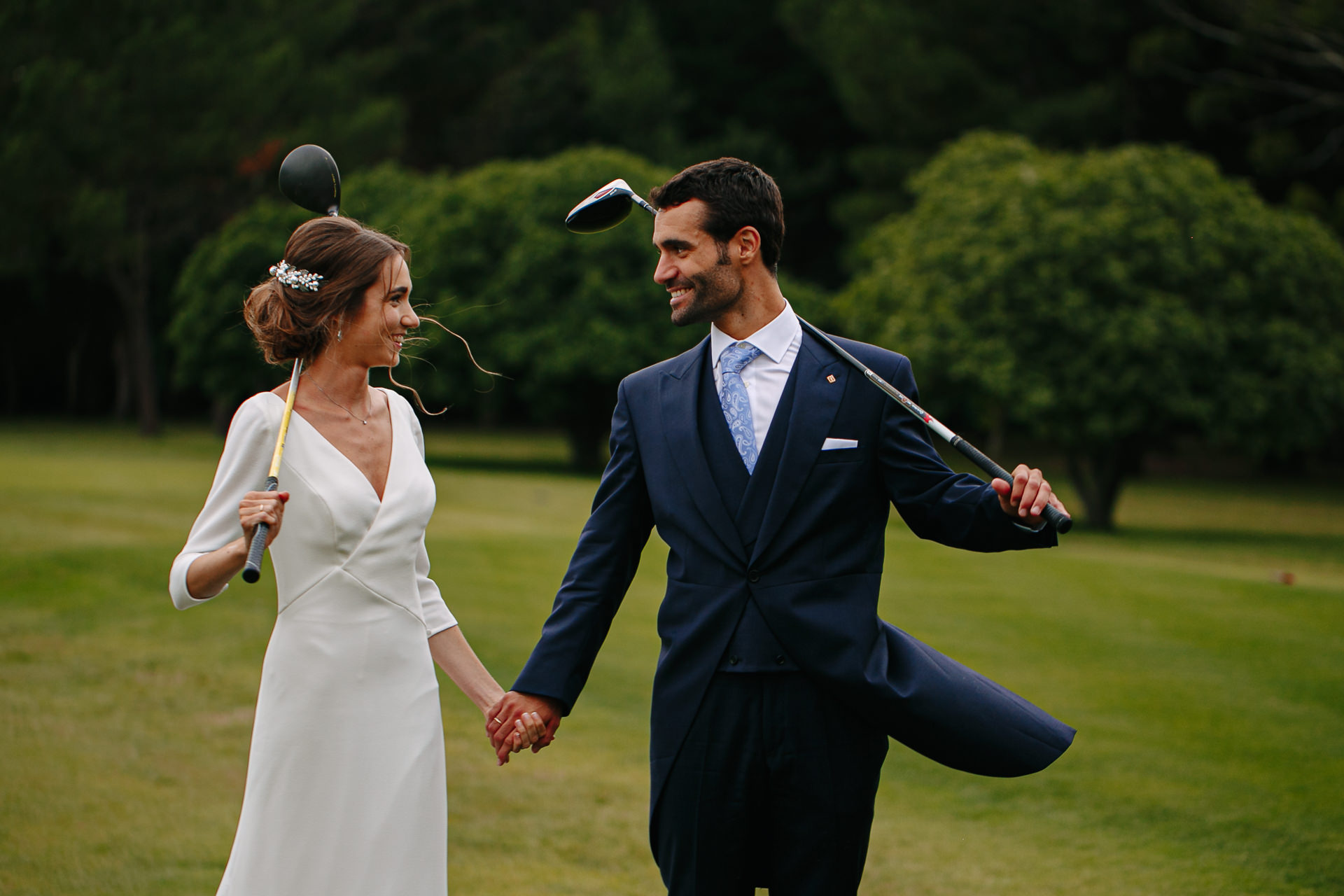 boda en la real sociedad de golf de neguri