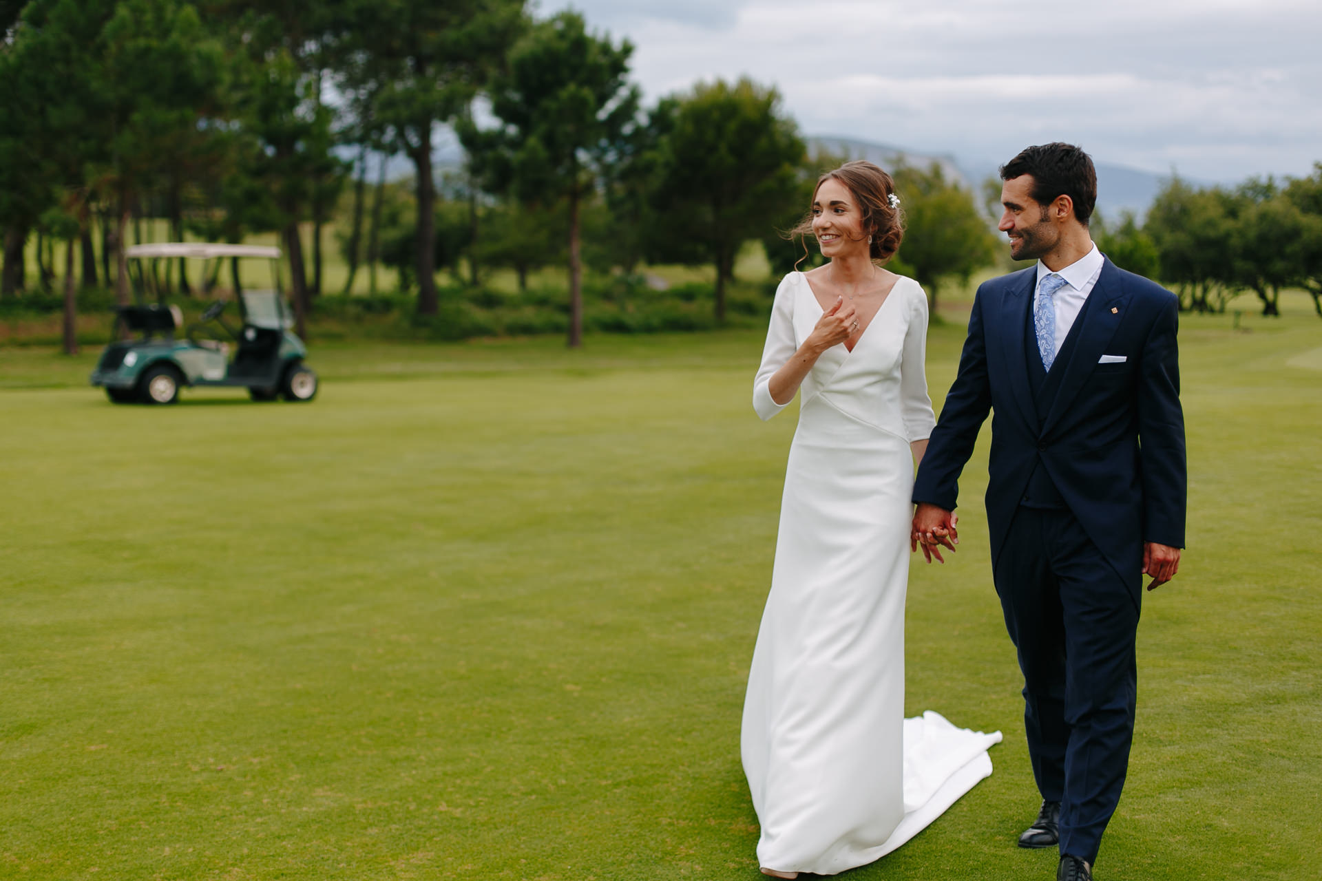 boda en la real sociedad de golf de neguri