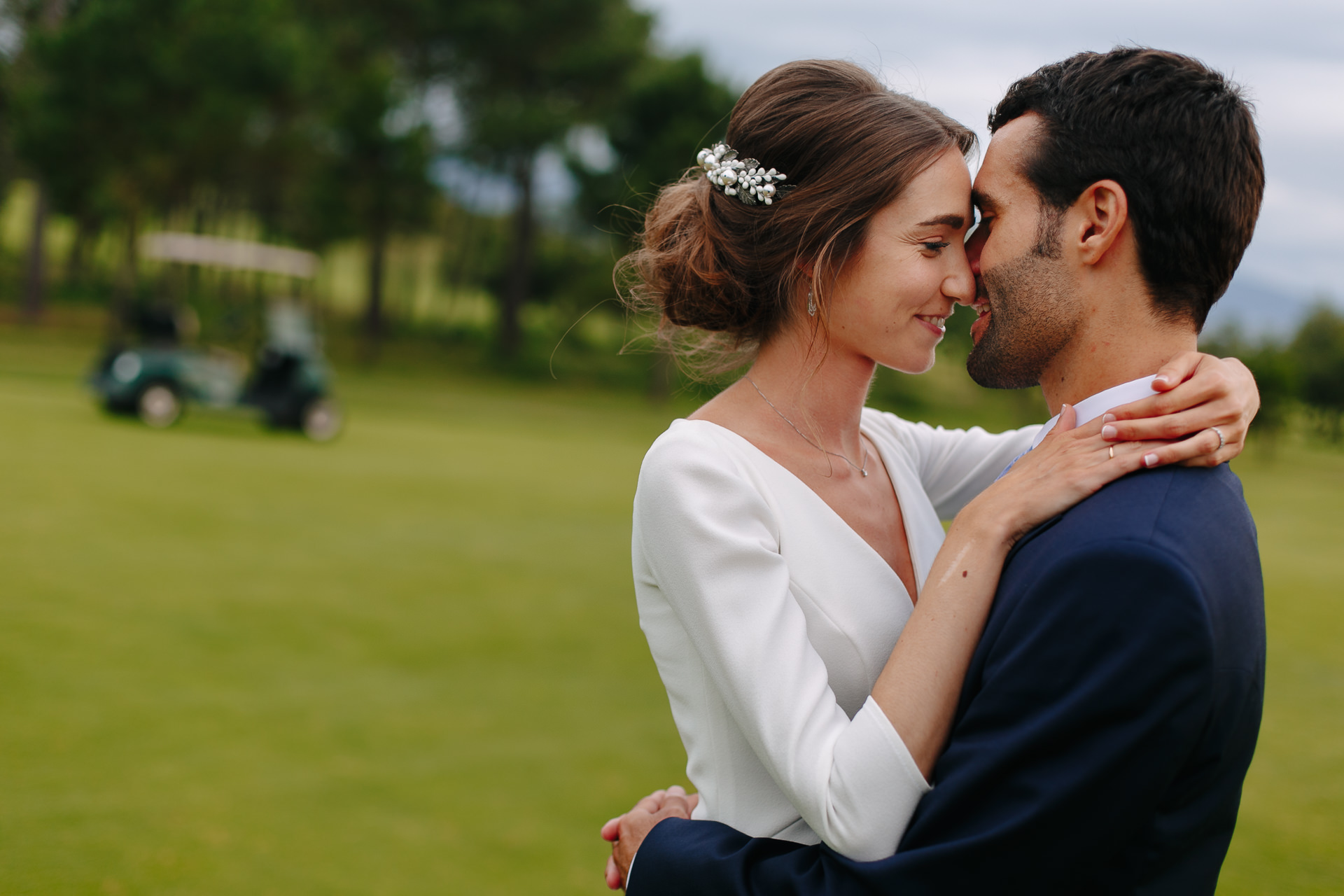 boda en la real sociedad de golf de neguri