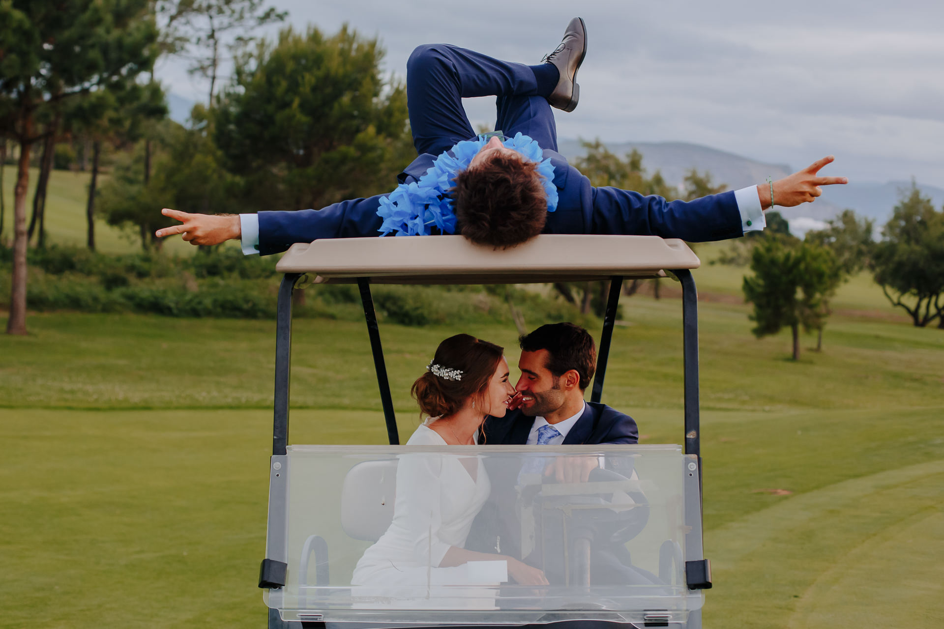 boda en la real sociedad de golf de neguri