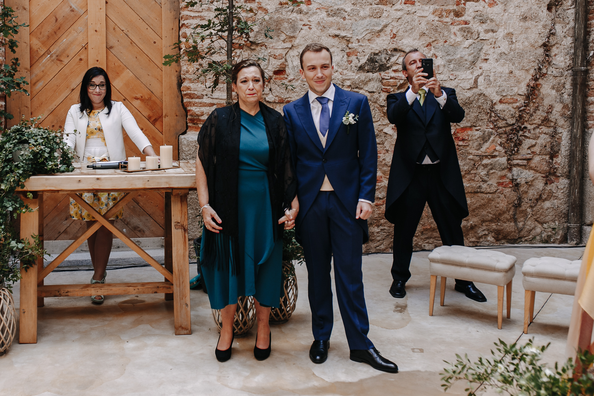 boda en la real fabrica de cristales